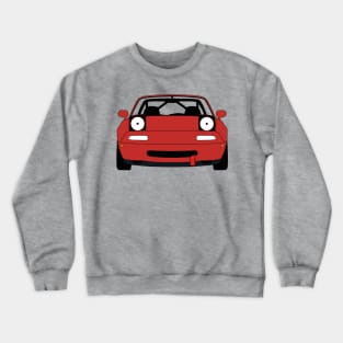 Miata Happy Racecar Crewneck Sweatshirt